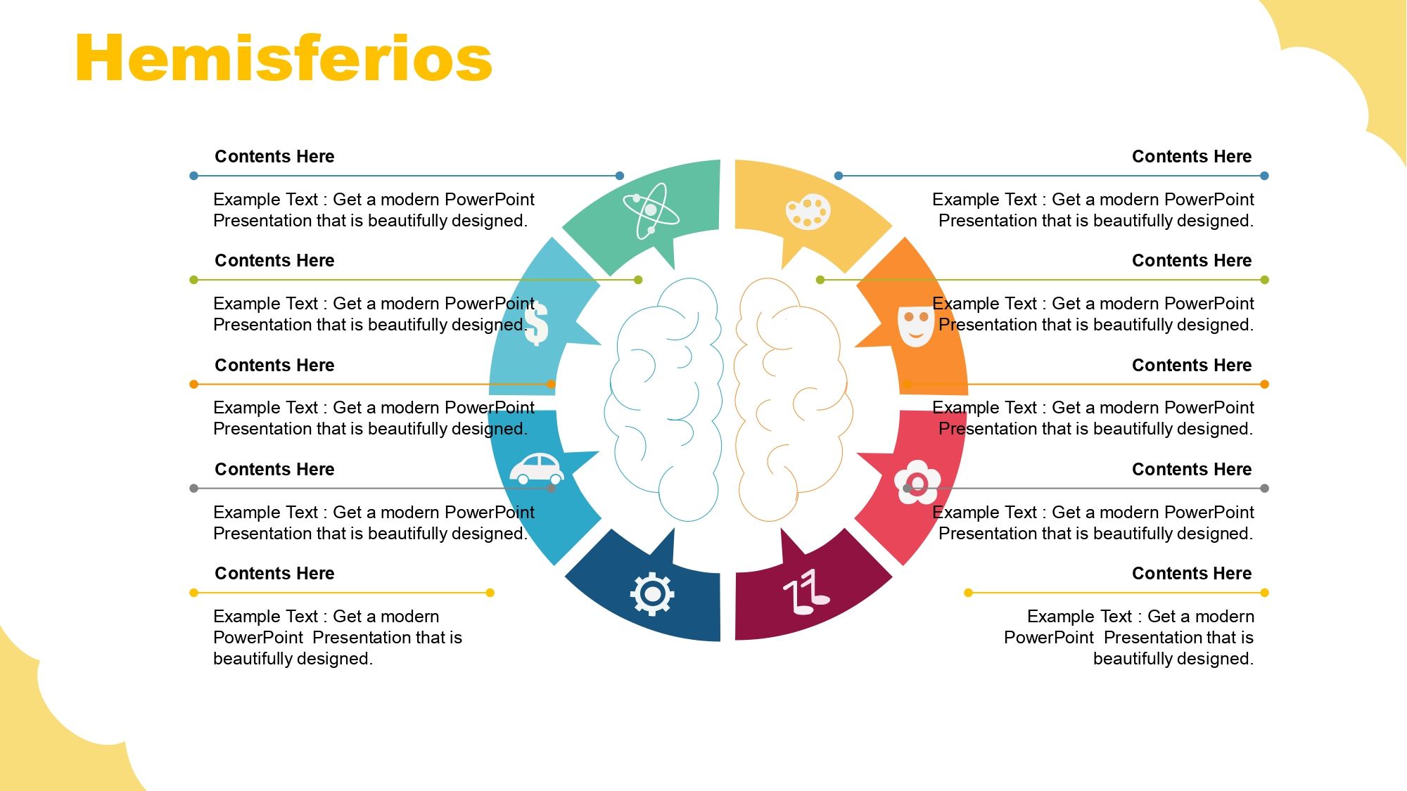 Sistema Nervioso Plantilla PowerPoint