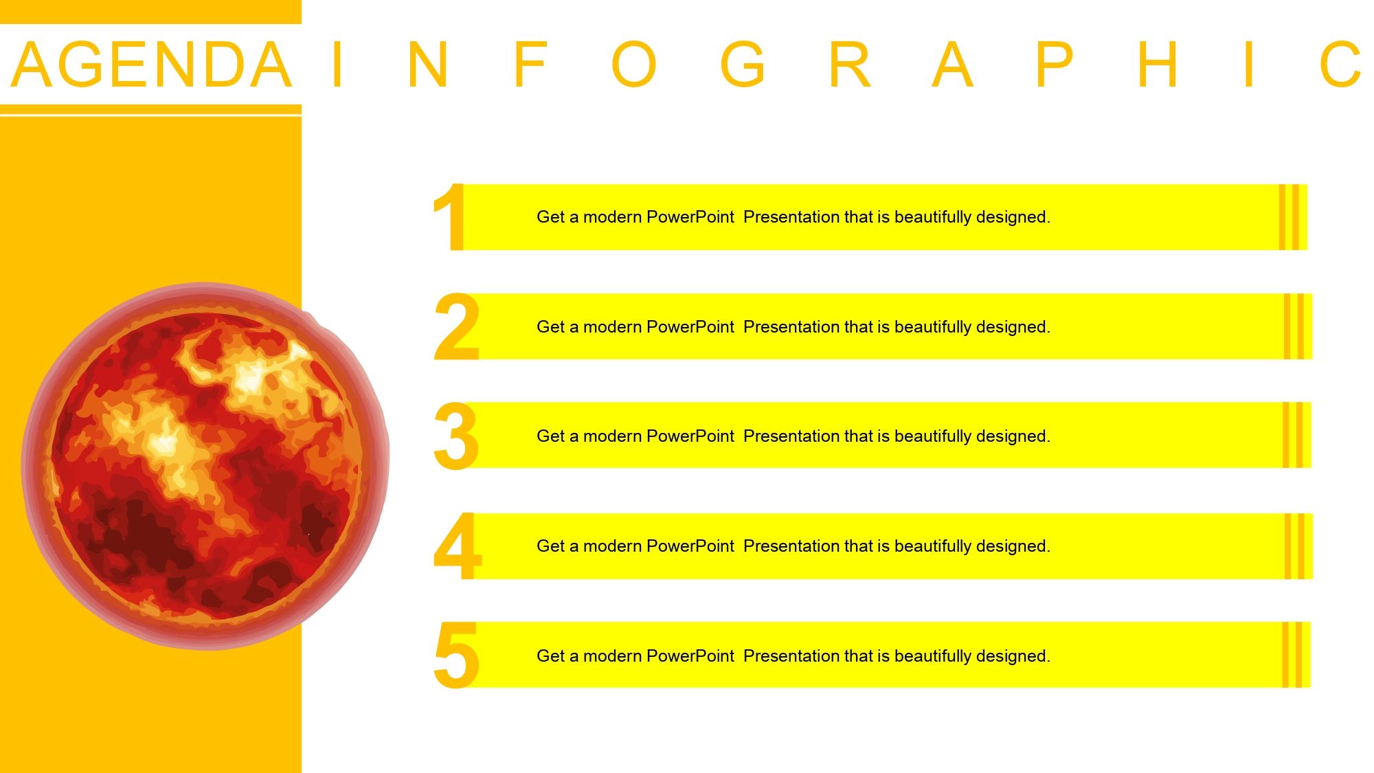 Sol Plantilla PowerPoint