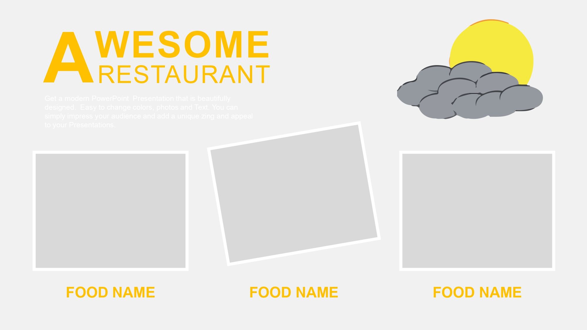Sol Plantilla PowerPoint