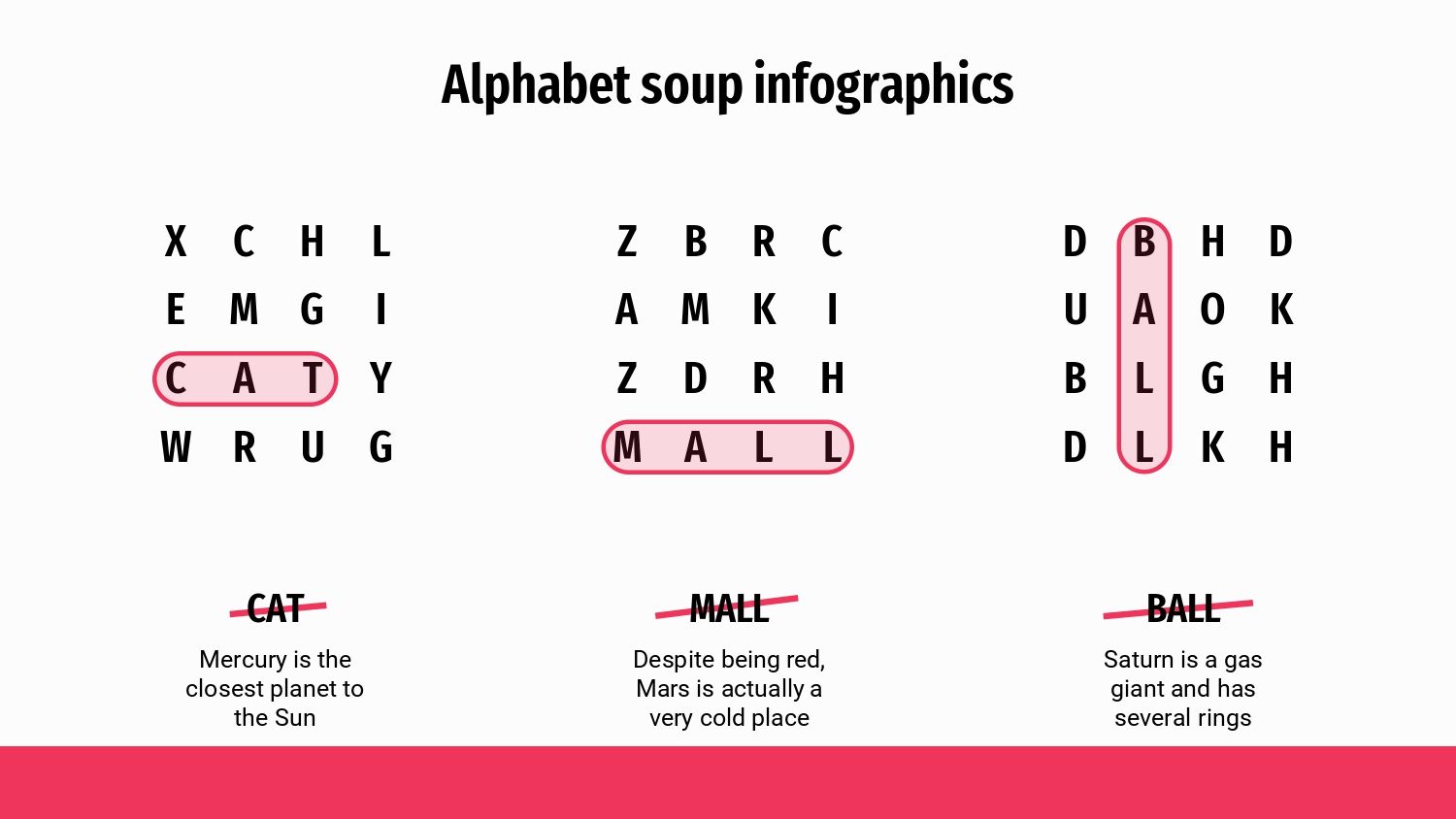 Sopa de Letras Plantilla PowerPoint