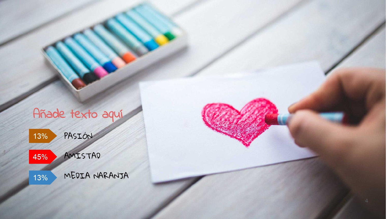 Tarjeta de San Valentín Plantilla PowerPoint
