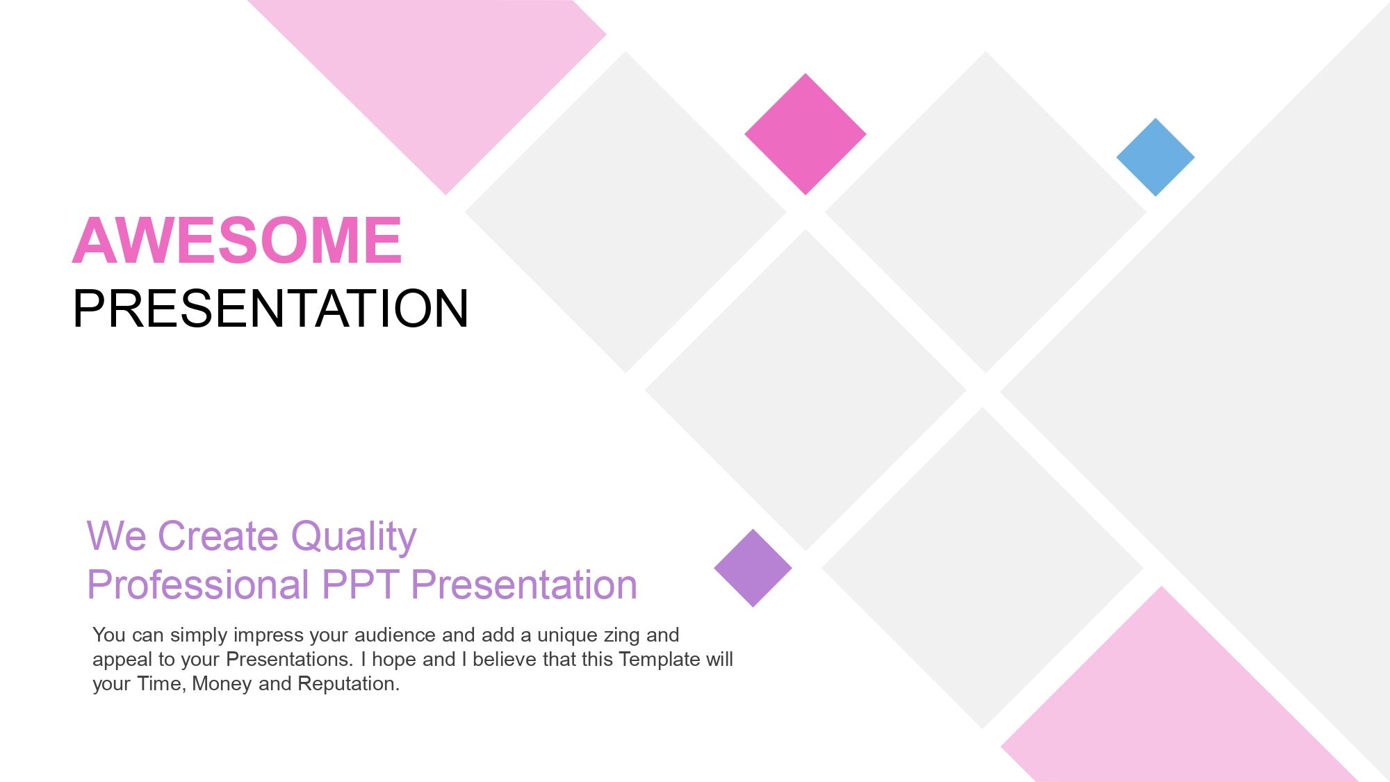 Tintas Abstractas Plantilla PowerPoint