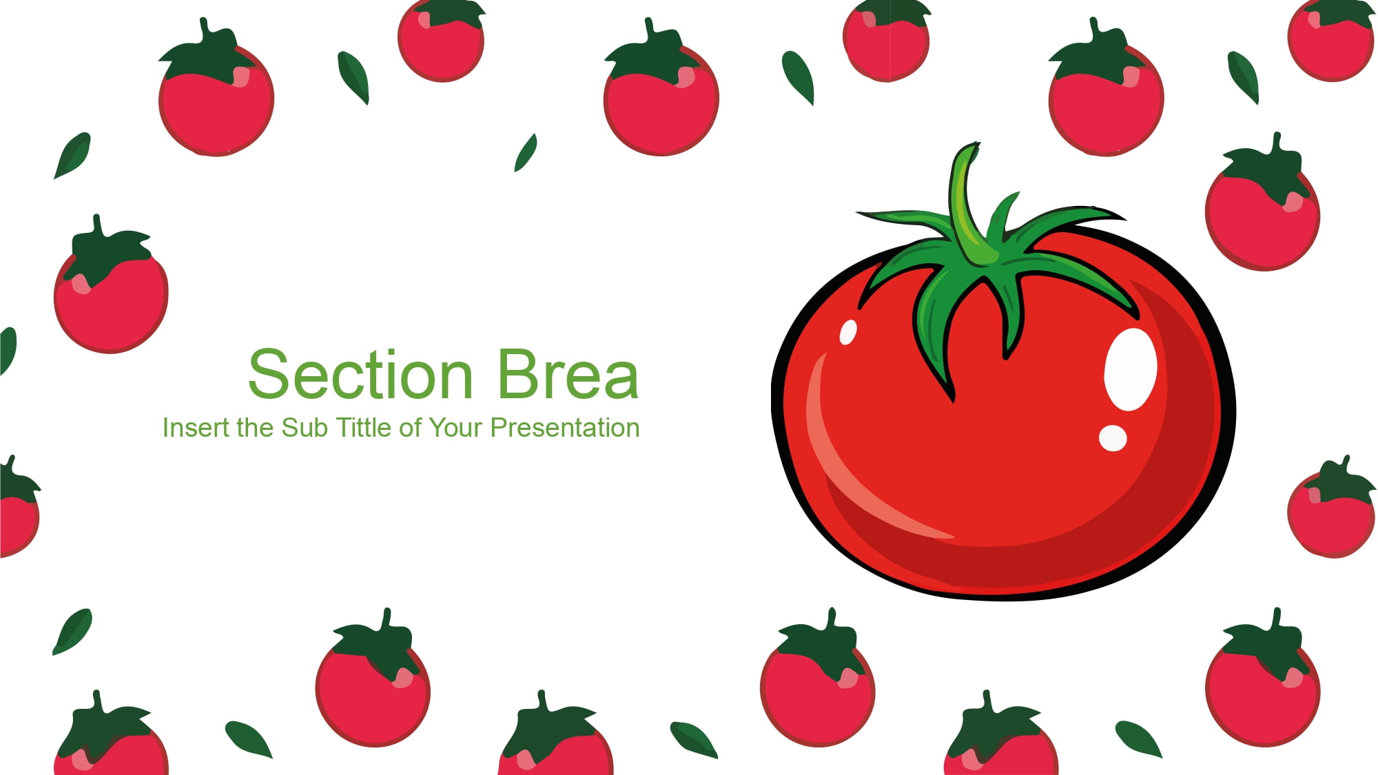 Tomate Plantilla PowerPoint