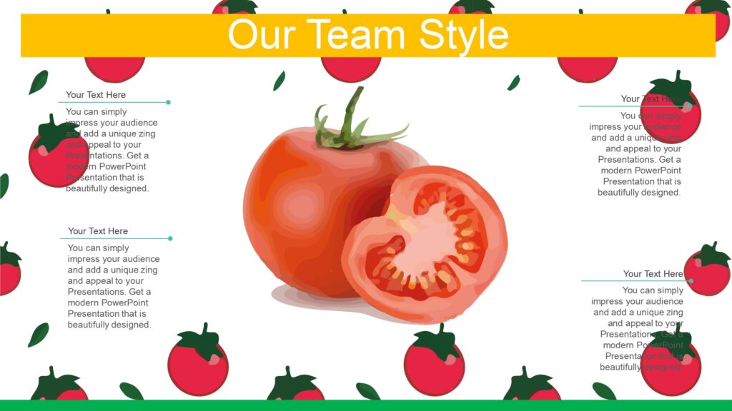 Tomate Plantilla PowerPoint