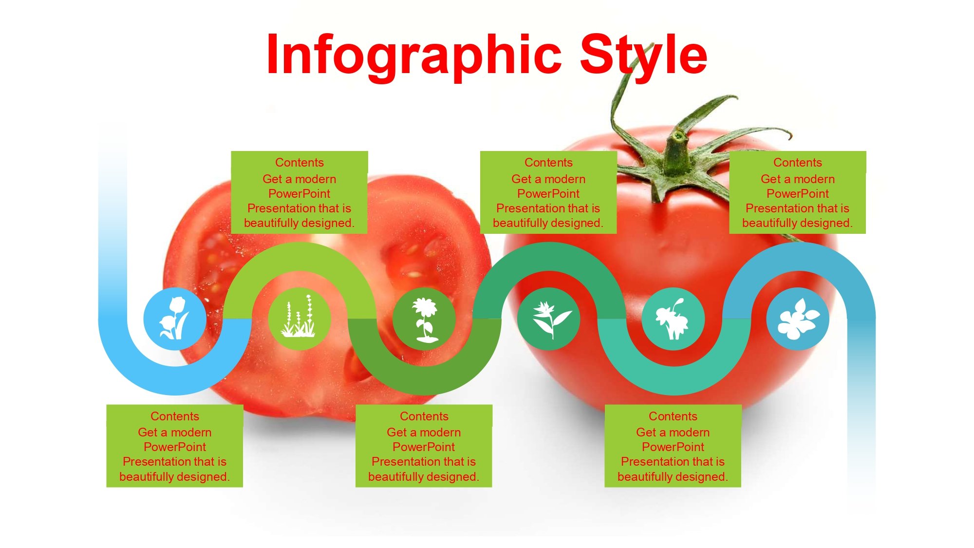 Tomate Plantilla PowerPoint