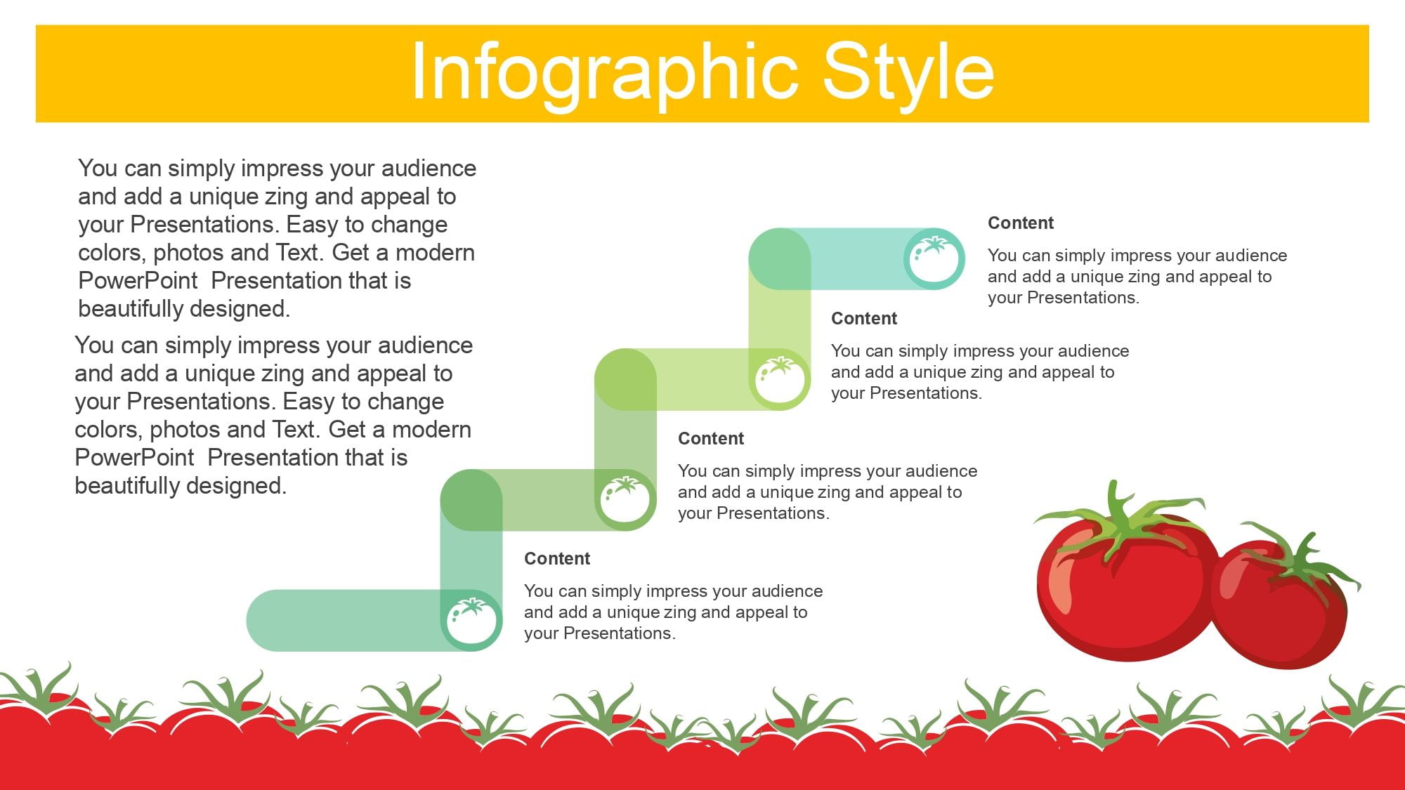 Tomate Plantilla PowerPoint