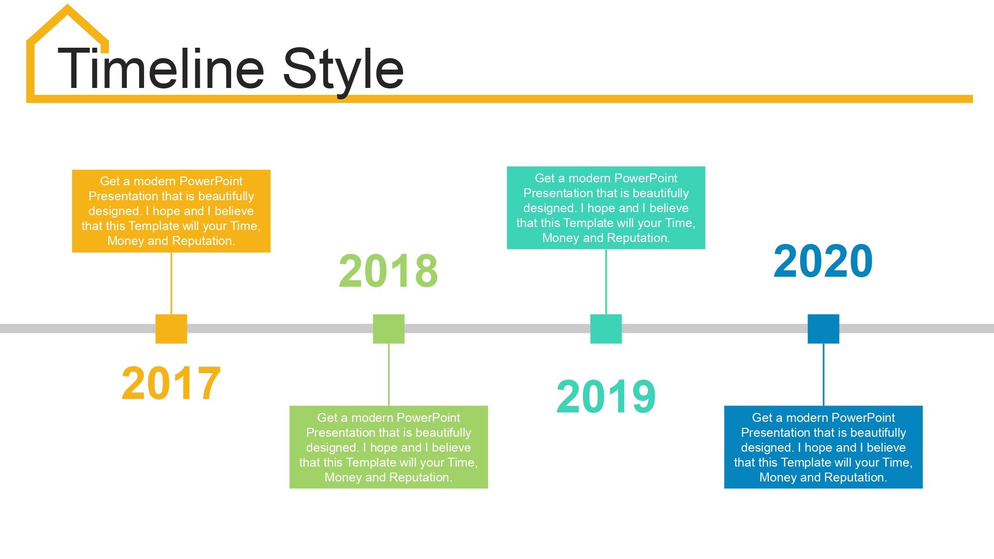 Trabajo desde casa Plantilla PowerPoint