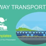 Transporte Ferroviario Plantilla PowerPoint