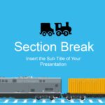 Transporte Ferroviario Plantilla PowerPoint