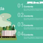 Transporte Ferroviario Plantilla PowerPoint
