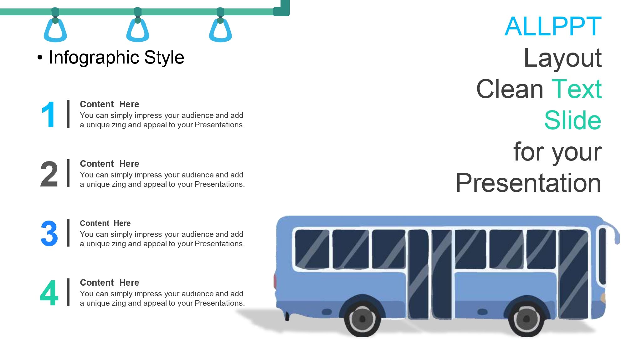 Transporte Publico Plantilla PowerPoint