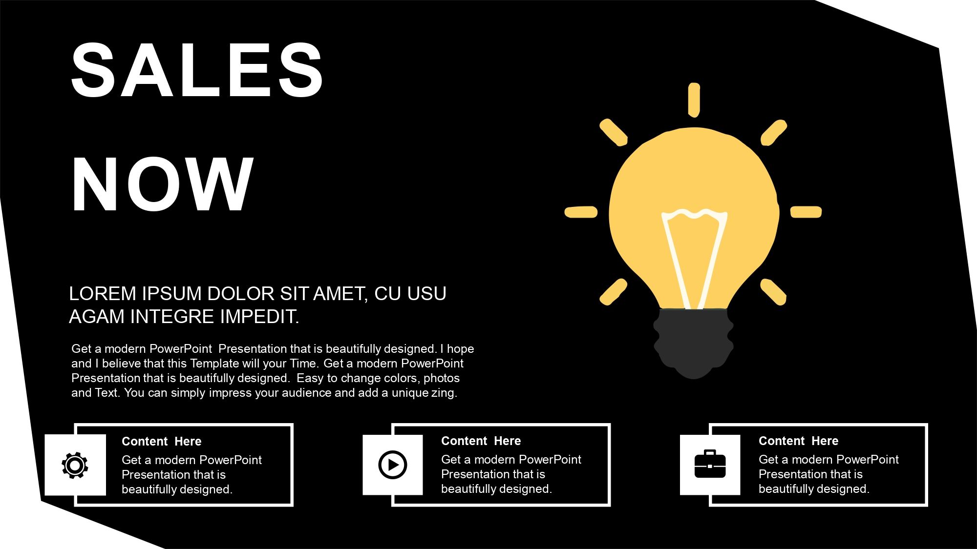 Ventas Plantilla PowerPoint