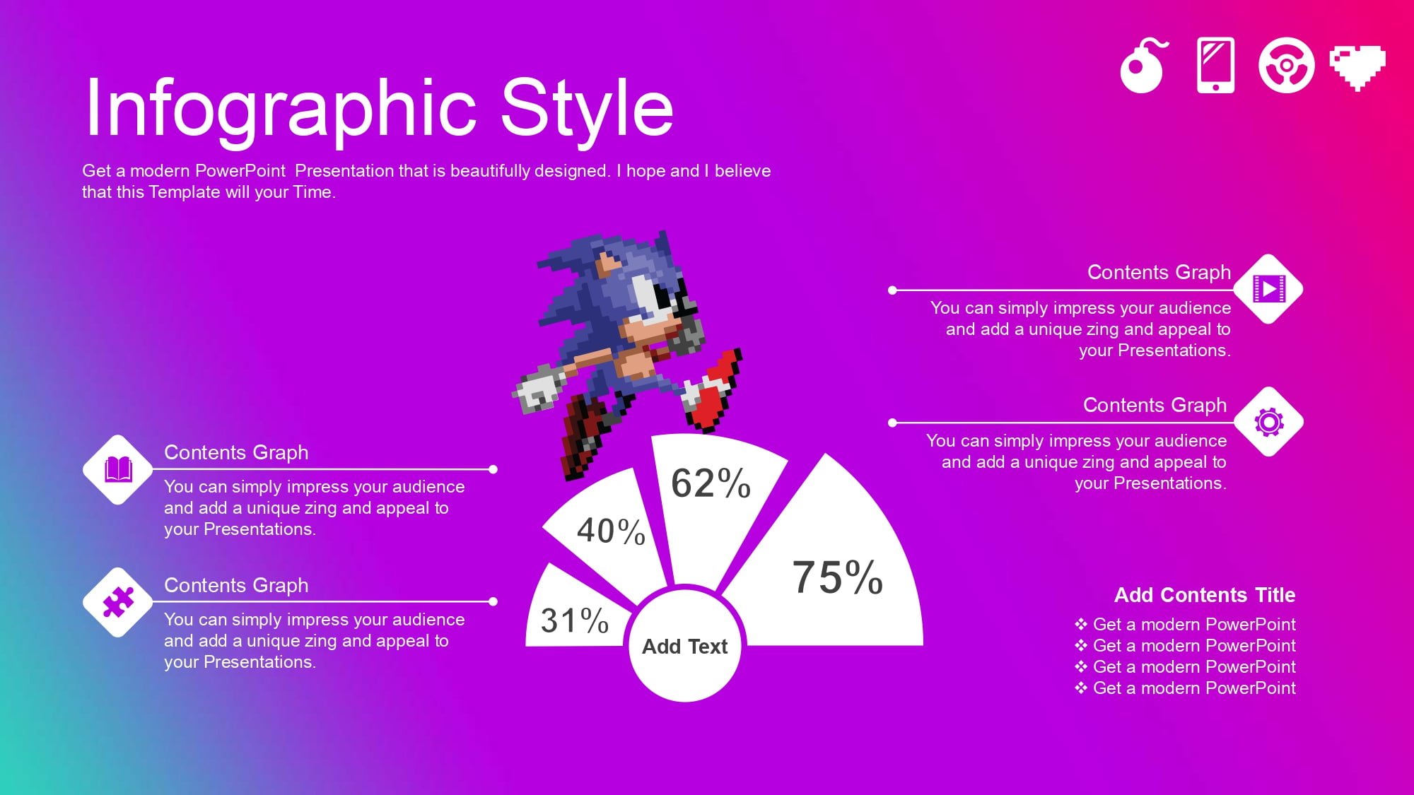Videojuegos Plantilla PowerPoint