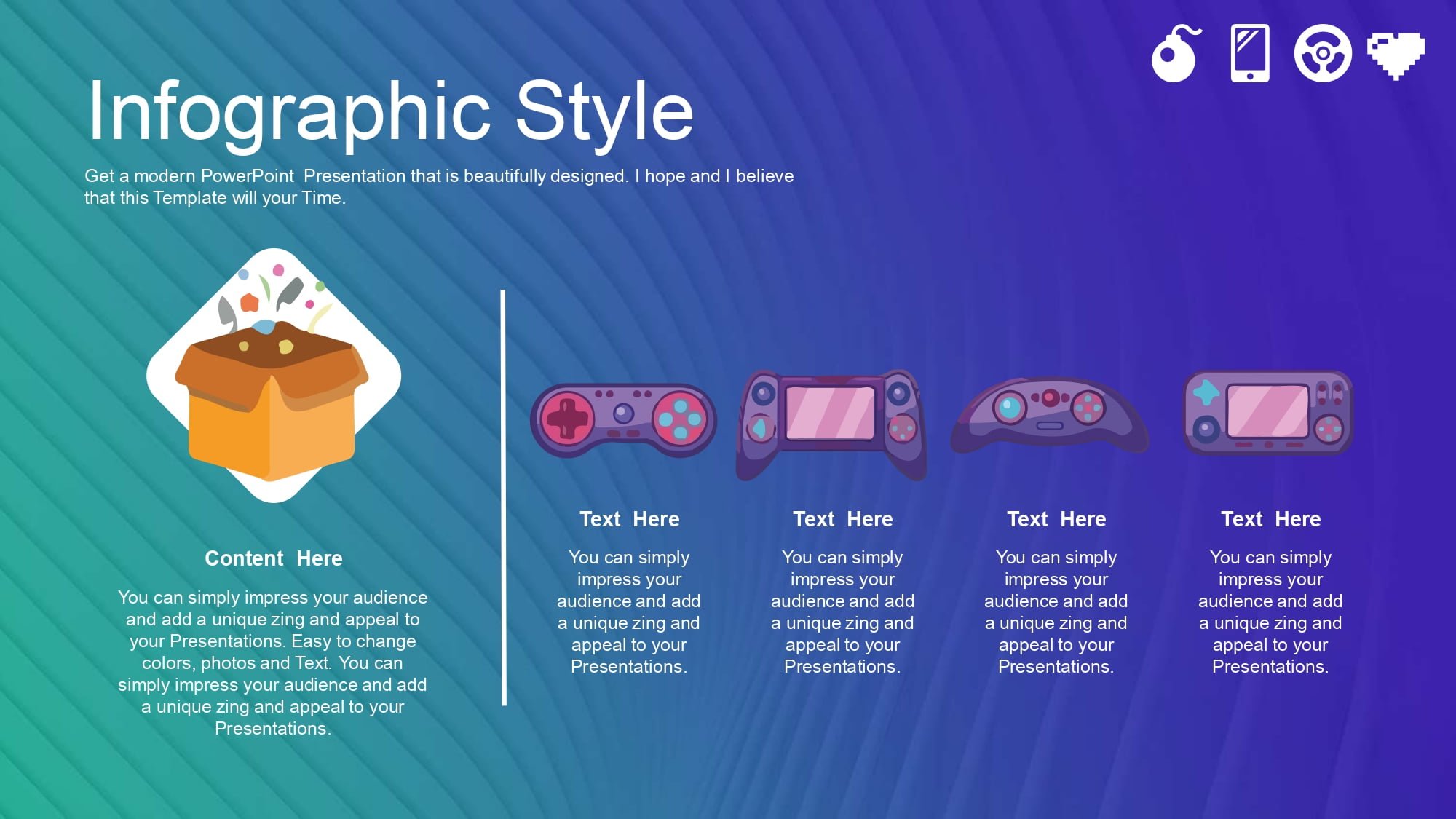 Videojuegos Plantilla PowerPoint