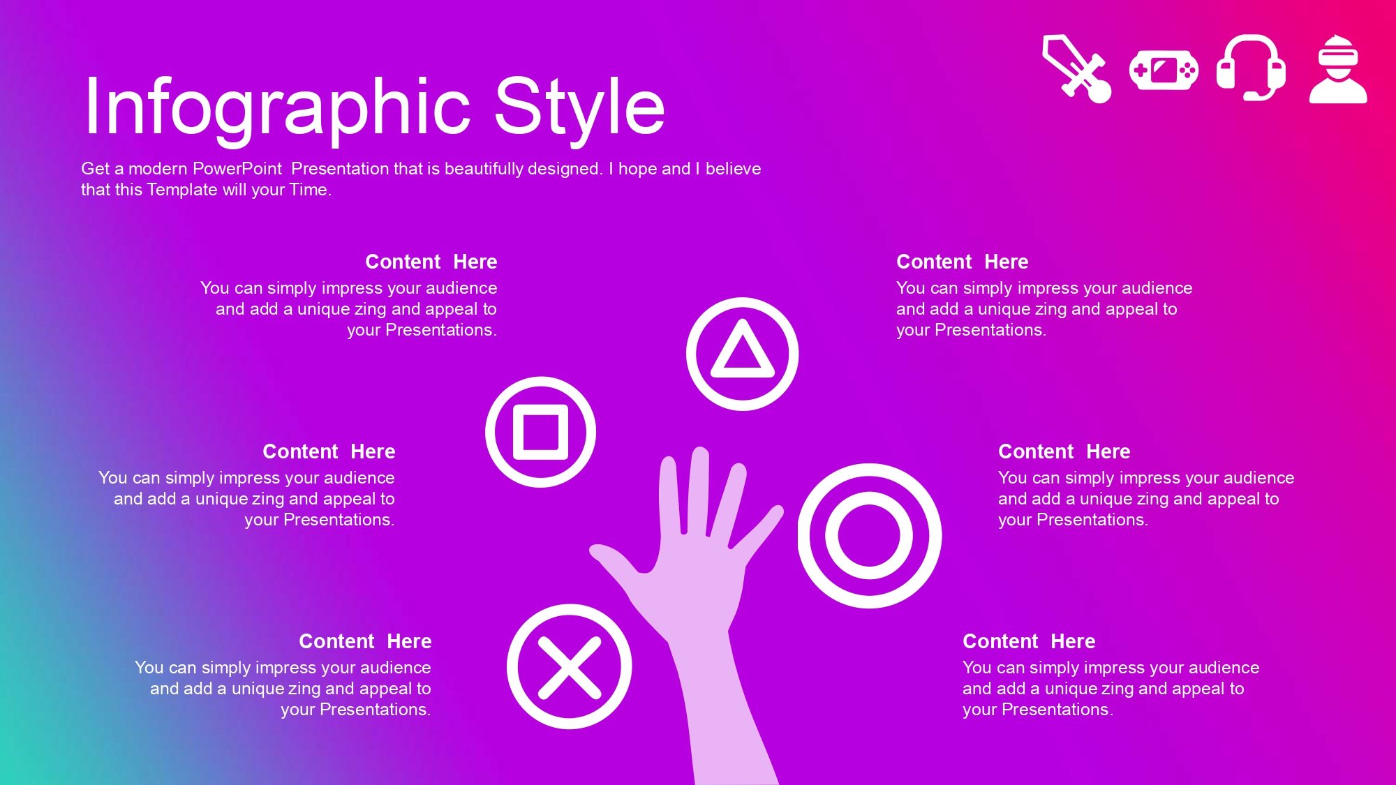 Videojuegos Plantilla PowerPoint