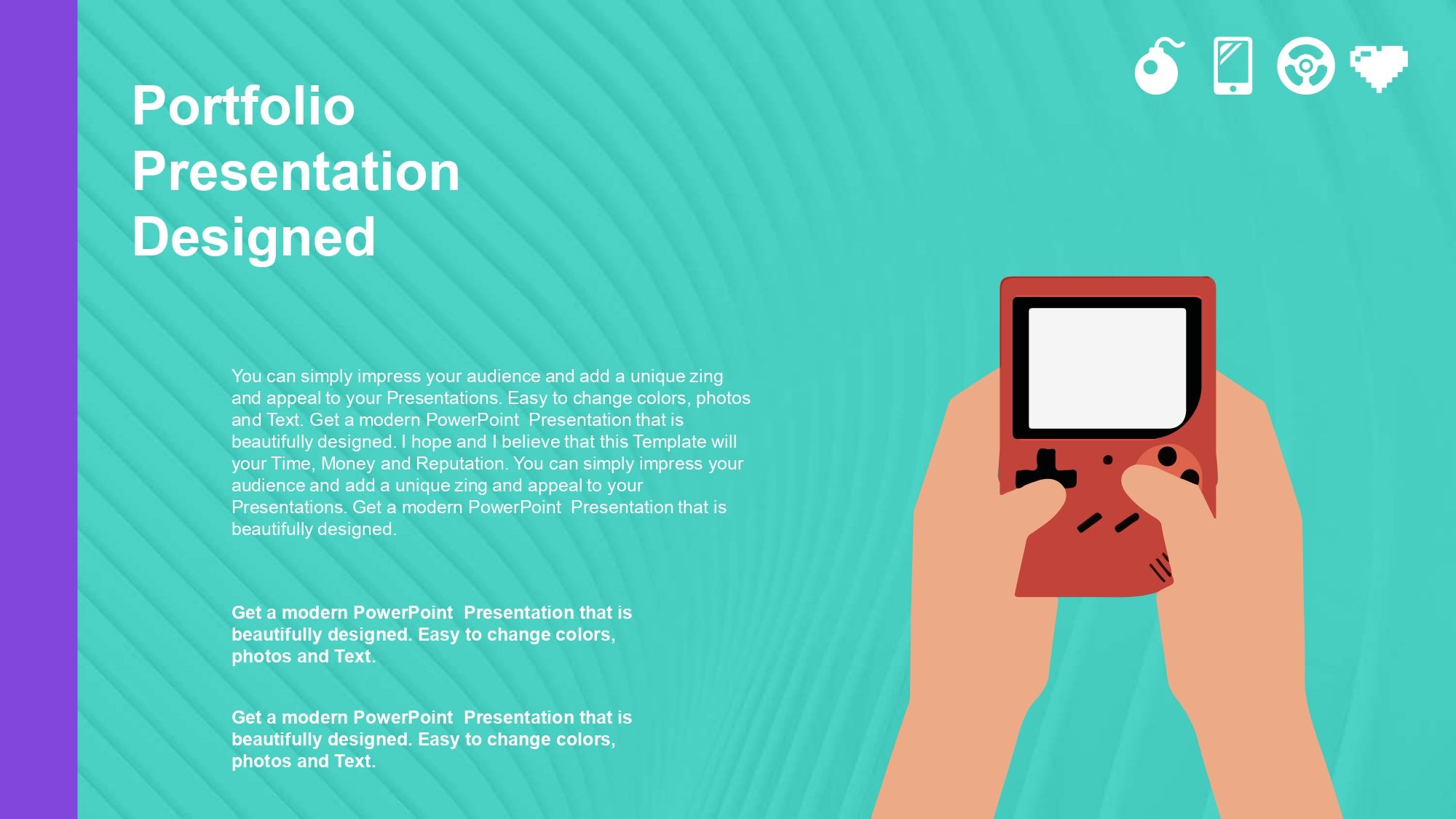 Videojuegos Plantilla PowerPoint