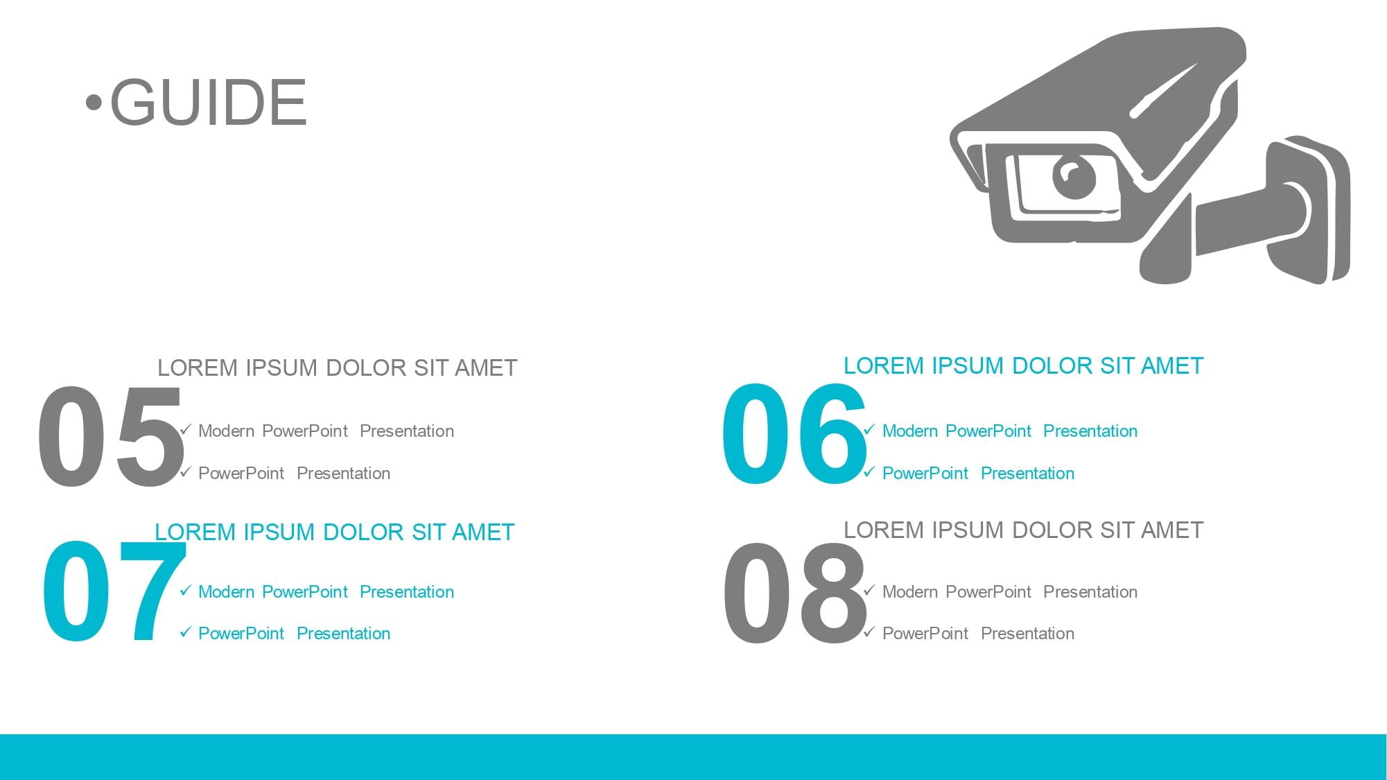 Vigilancia Plantilla PowerPoint