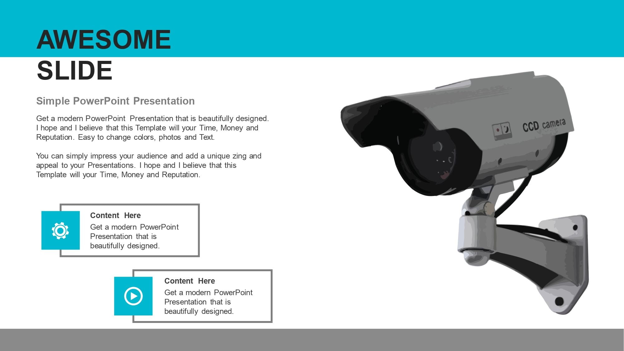 Vigilancia Plantilla PowerPoint
