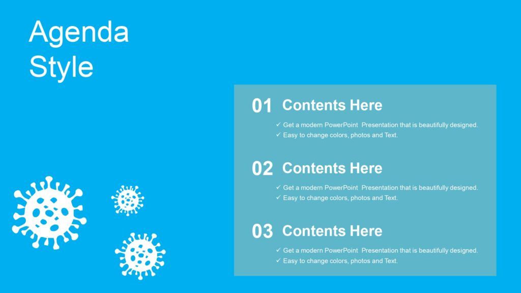 Virus Plantilla PowerPoint