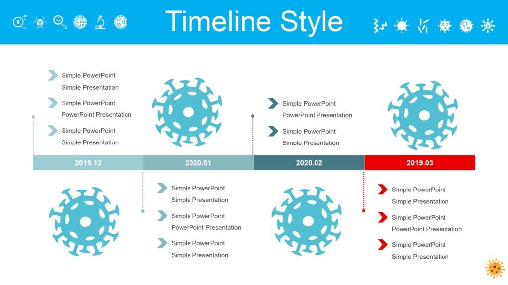 Virus Plantilla PowerPoint