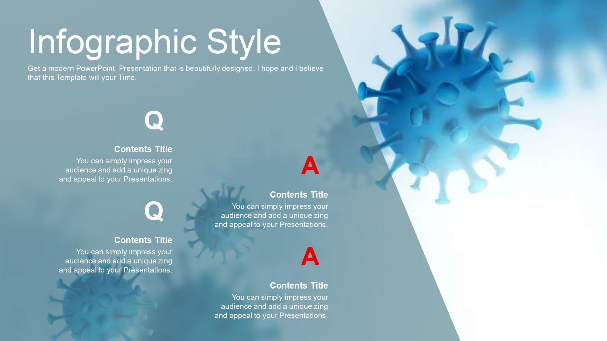 Virus Plantilla PowerPoint