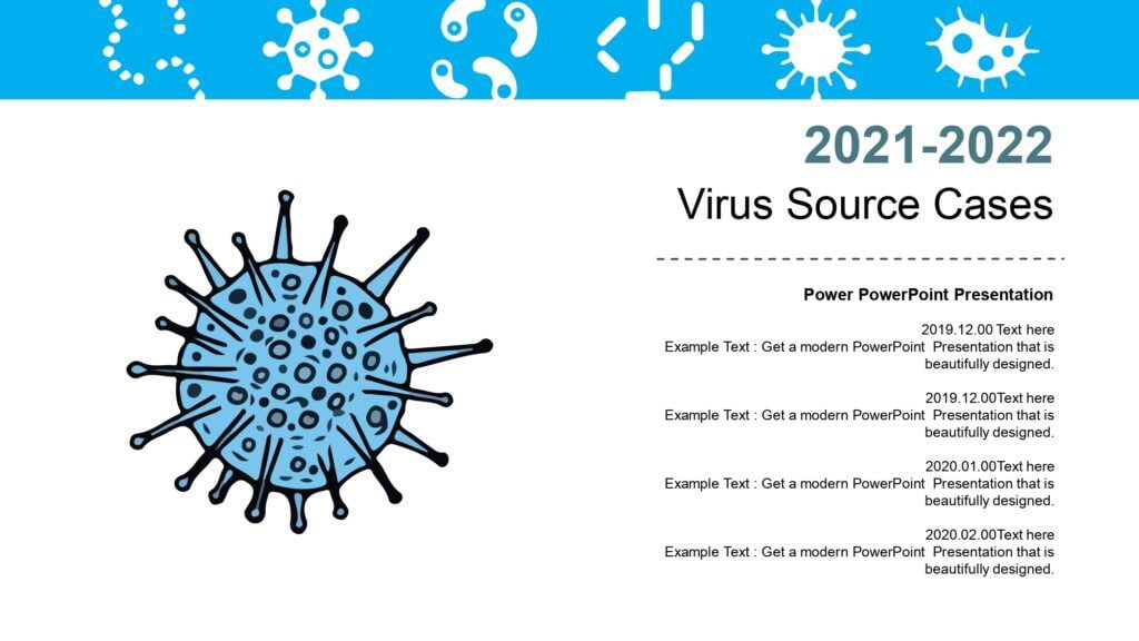 Virus Plantilla PowerPoint