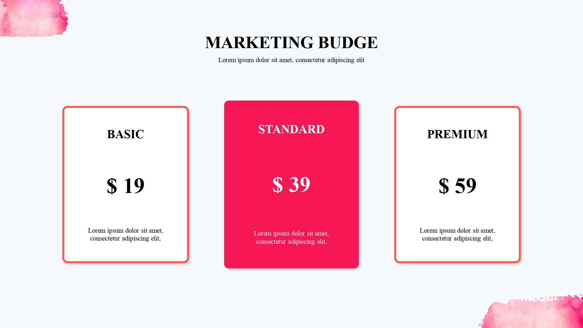 Watercolor Plantilla PowerPoint