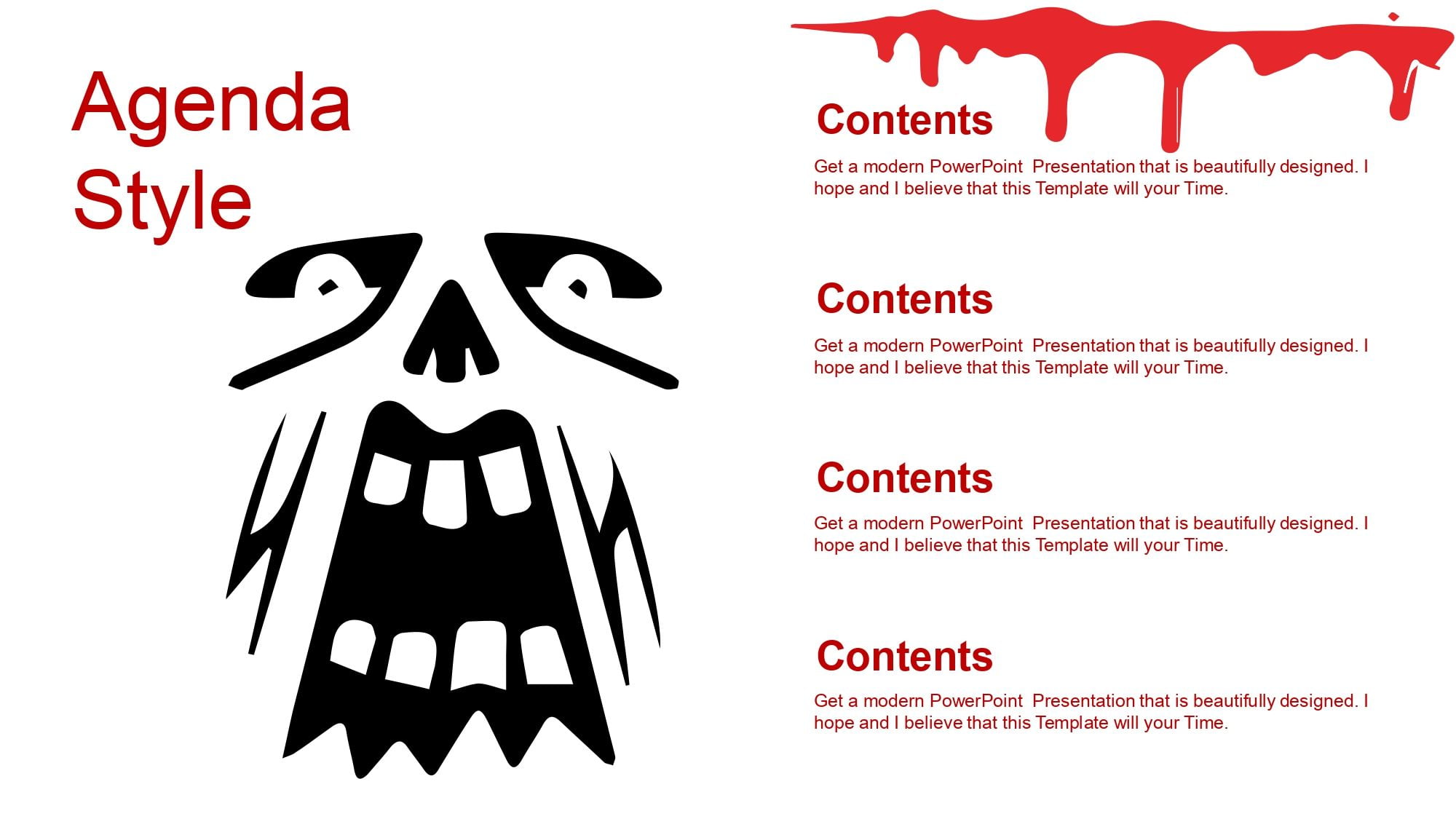 Zombies Plantilla PowerPoint