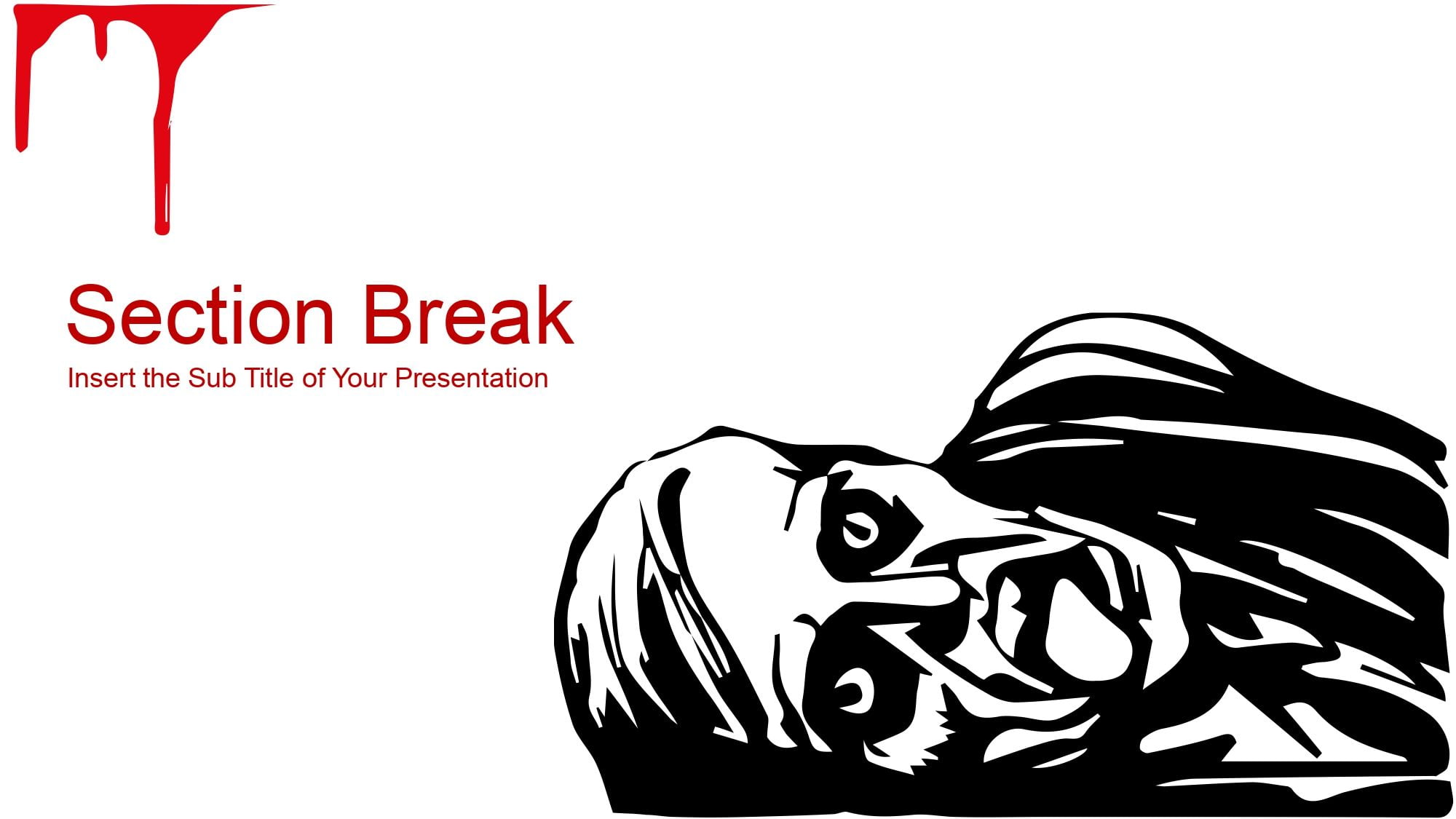 Zombies Plantilla PowerPoint