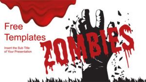 Zombies Plantilla PowerPoint