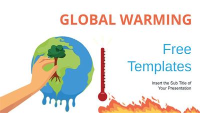 Calentamiento Global Plantilla PowerPoint