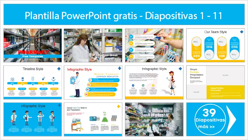 Farmacia Plantilla PowerPoint