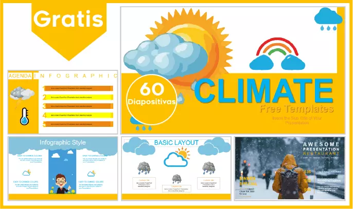 Clima Plantilla PowerPoint