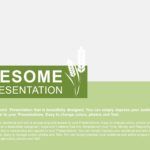 Alimentos Orgánicos Plantilla PowerPoint