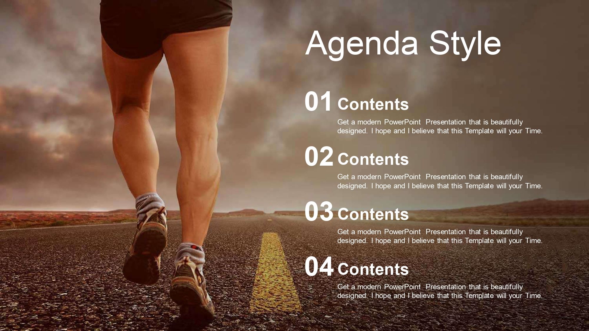 Atletismo Plantilla PowerPoint
