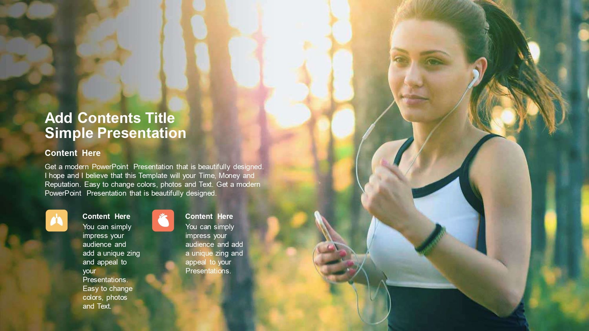 Atletismo Plantilla PowerPoint