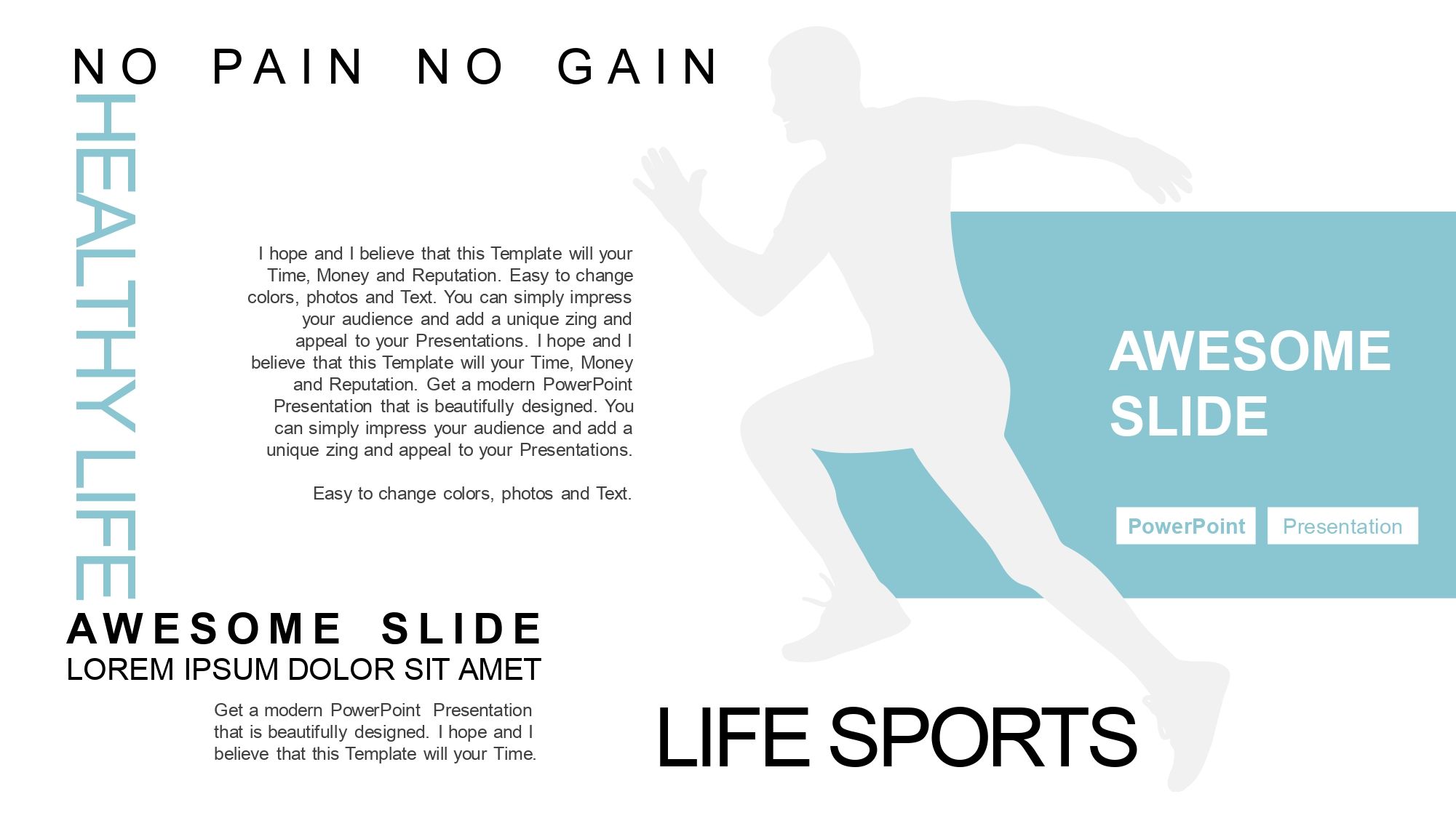 Atletismo Plantilla PowerPoint