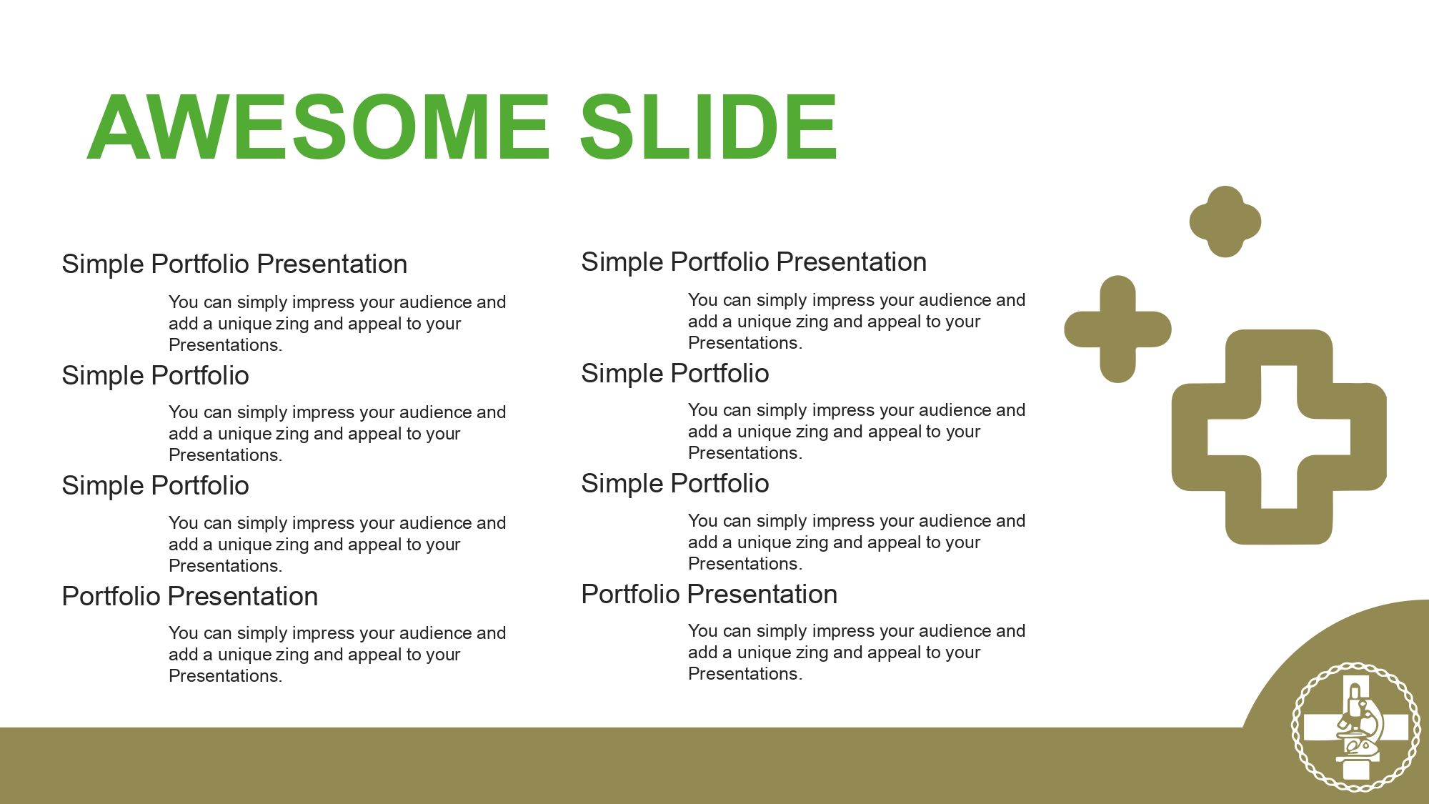 Biomedicina Plantilla PowerPoint