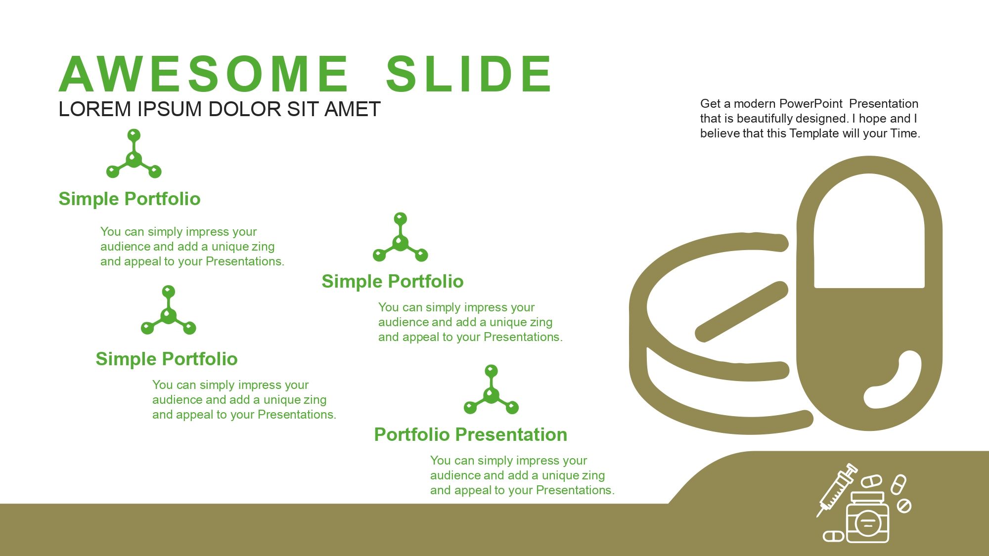 Biomedicina Plantilla PowerPoint