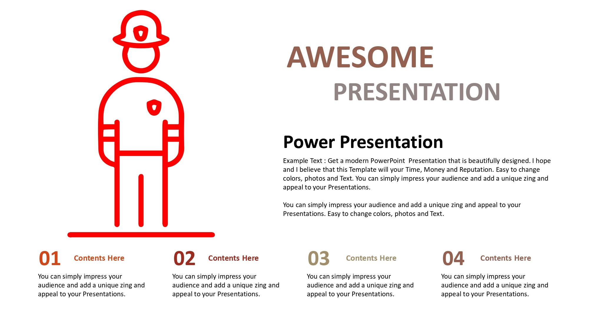 Brigada de Emergencia Plantilla PowerPoint
