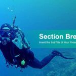 Buceo Marino Plantilla PowerPoint