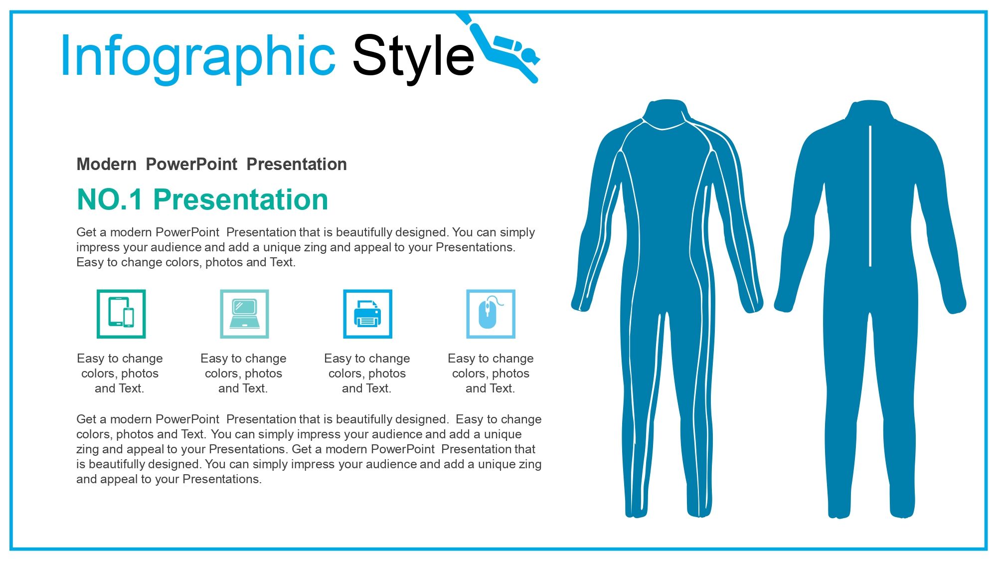 Buceo Marino Plantilla PowerPoint