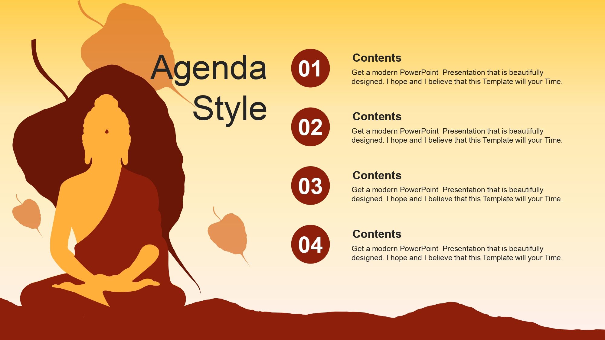 Budismo Plantilla PowerPoint