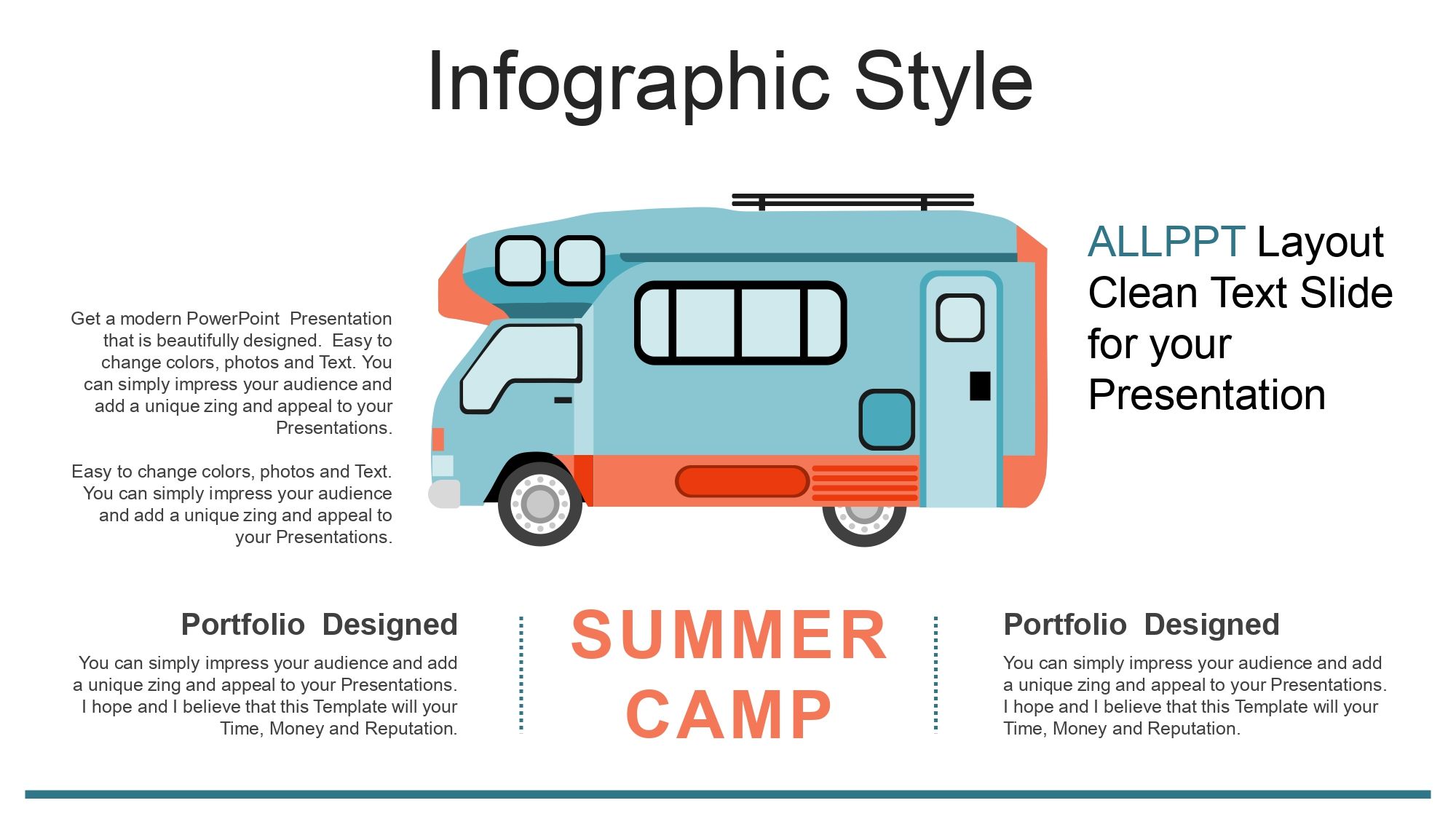 Campamento Plantilla PowerPoint