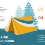 Campamento Plantilla PowerPoint