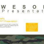 Camuflaje Plantilla PowerPoint