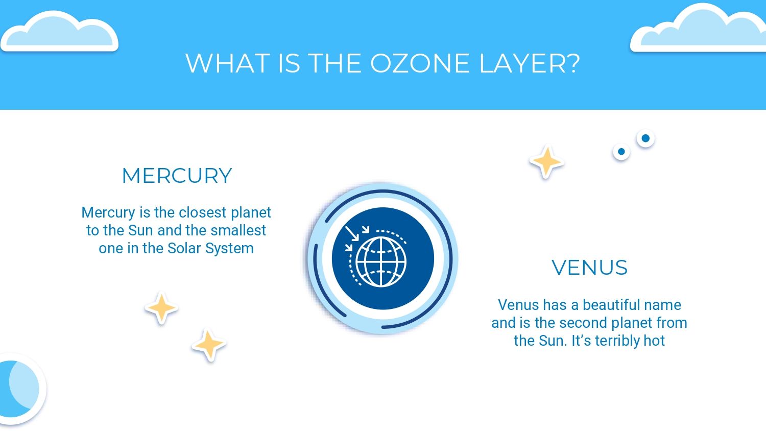Capa de Ozono Plantilla PowerPoint