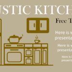 Cocina Rustica Plantilla PowerPoint