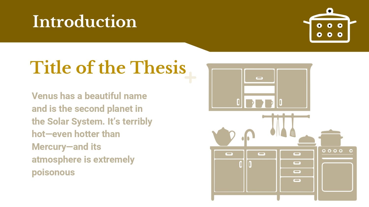 Cocina Rustica Plantilla PowerPoint