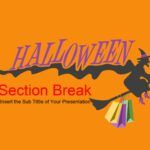 Compras de Halloween Plantilla PowerPoint